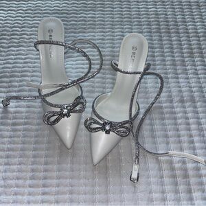 Bridal Heels with Bling